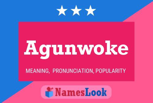 Poster del nome Agunwoke