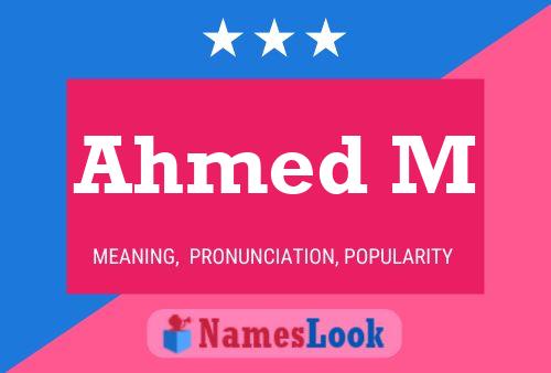 Poster del nome Ahmed M