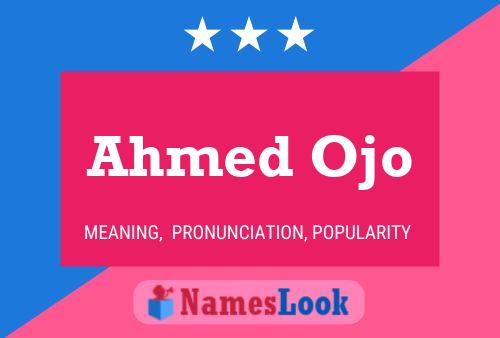 Poster del nome Ahmed Ojo