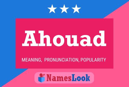 Poster del nome Ahouad