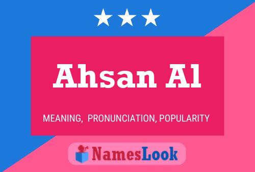 Poster del nome Ahsan Al