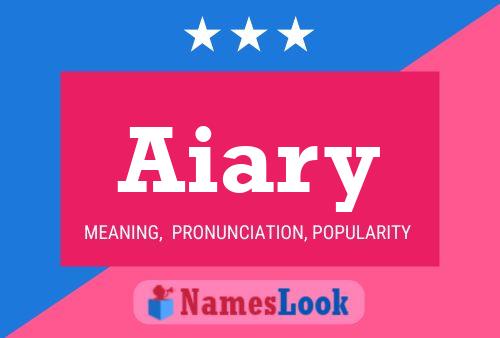 Poster del nome Aiary