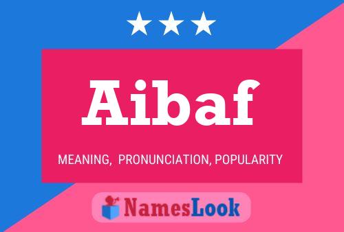 Poster del nome Aibaf