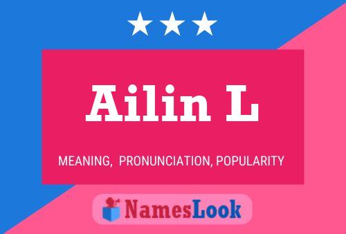 Poster del nome Ailin L