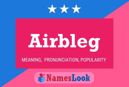 Poster del nome Airbleg