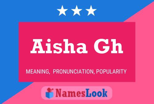 Poster del nome Aisha Gh