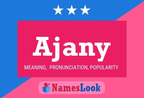 Poster del nome Ajany