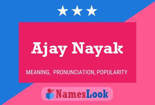 Poster del nome Ajay Nayak