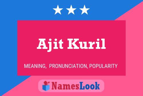 Poster del nome Ajit Kuril