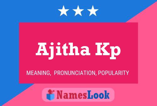 Poster del nome Ajitha Kp