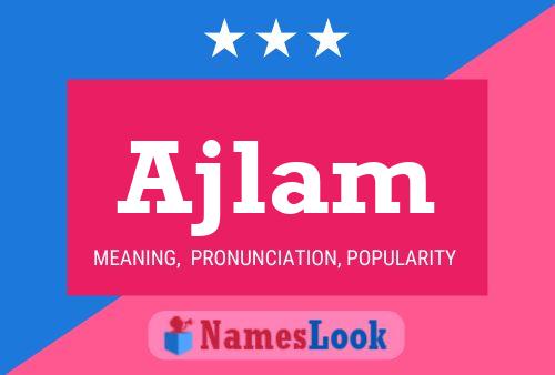 Poster del nome Ajlam