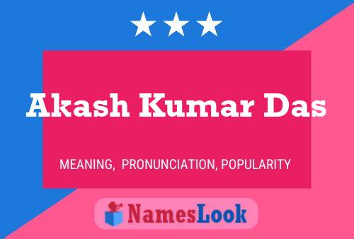 Poster del nome Akash Kumar Das