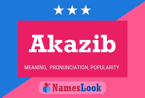 Poster del nome Akazib