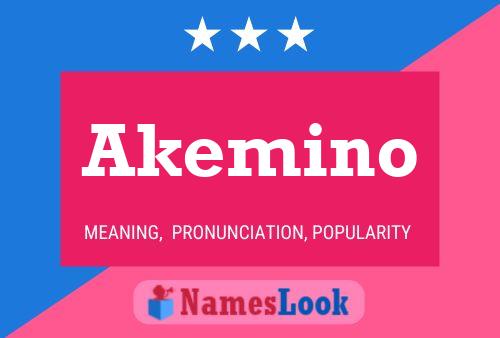 Poster del nome Akemino