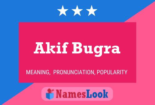 Poster del nome Akif Bugra