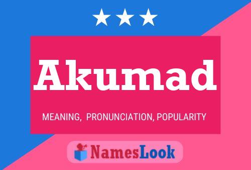 Poster del nome Akumad