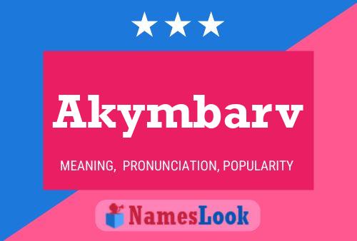 Poster del nome Akymbarv