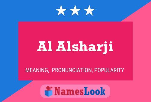 Poster del nome Al Alsharji