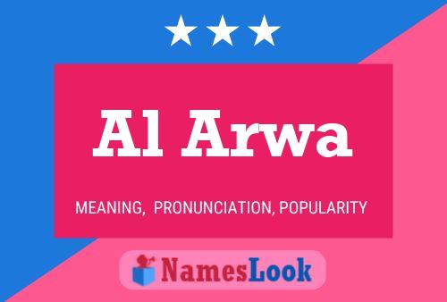 Poster del nome Al Arwa