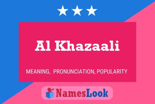 Poster del nome Al Khazaali