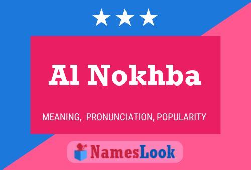 Poster del nome Al Nokhba