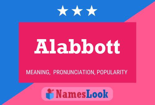 Poster del nome Alabbott