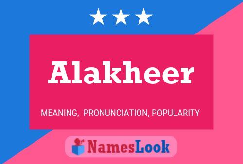 Poster del nome Alakheer