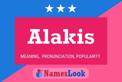 Poster del nome Alakis