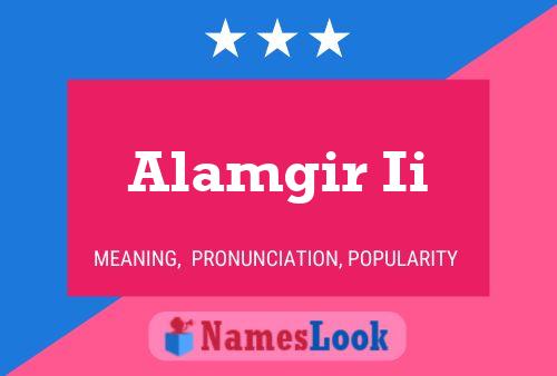 Poster del nome Alamgir Ii