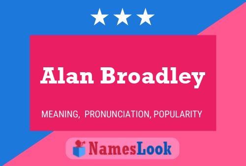 Poster del nome Alan Broadley