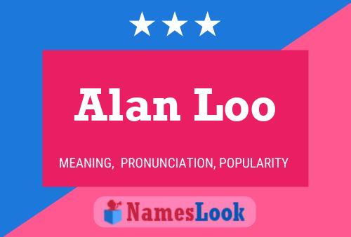 Poster del nome Alan Loo