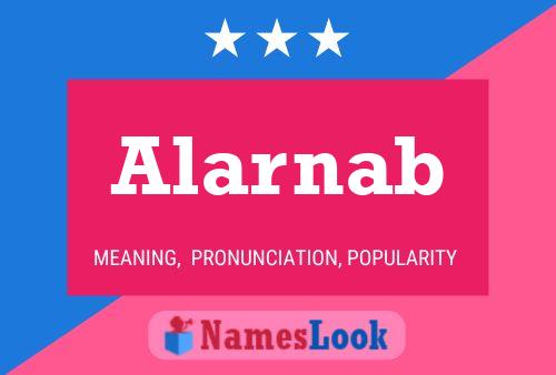 Poster del nome Alarnab