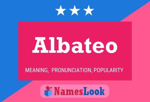 Poster del nome Albateo