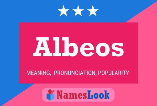 Poster del nome Albeos