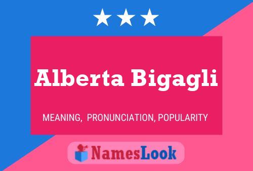 Poster del nome Alberta Bigagli