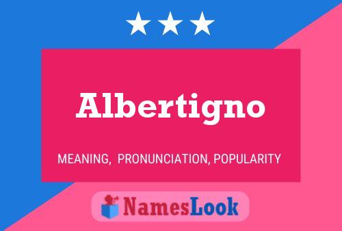 Poster del nome Albertigno