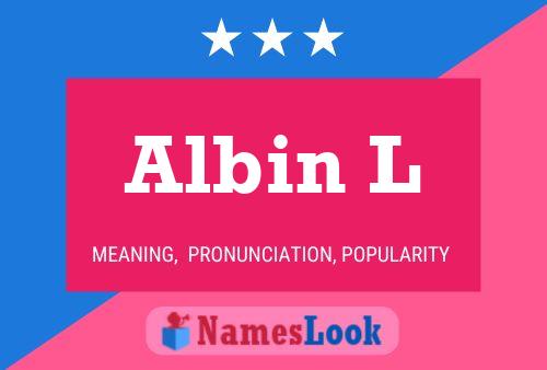 Poster del nome Albin L