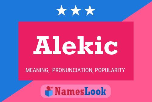 Poster del nome Alekic