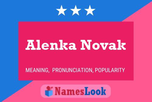 Poster del nome Alenka Novak