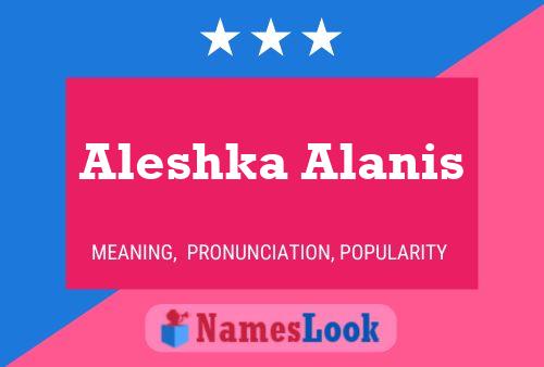 Poster del nome Aleshka Alanis