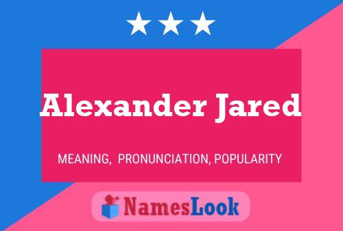 Poster del nome Alexander Jared