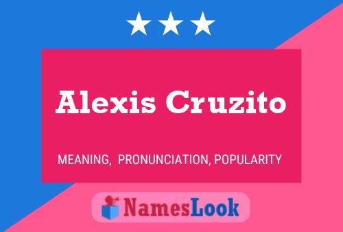 Poster del nome Alexis Cruzito