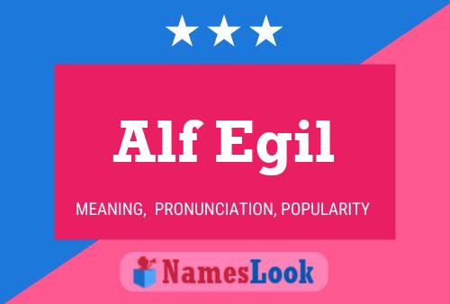 Poster del nome Alf Egil