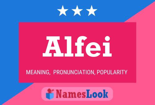 Poster del nome Alfei