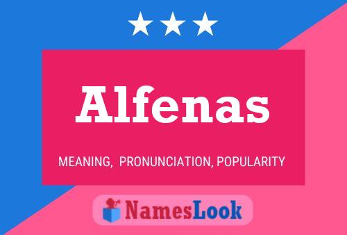 Poster del nome Alfenas