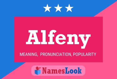 Poster del nome Alfeny