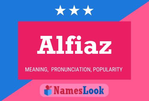 Poster del nome Alfiaz