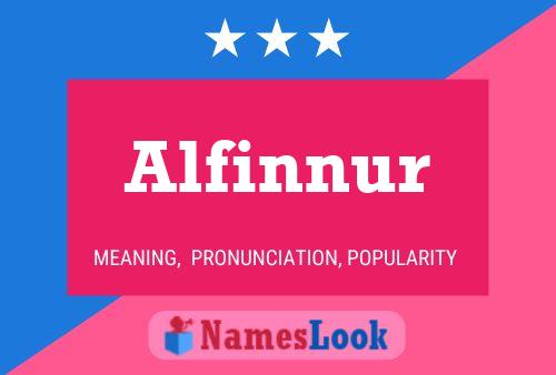 Poster del nome Alfinnur