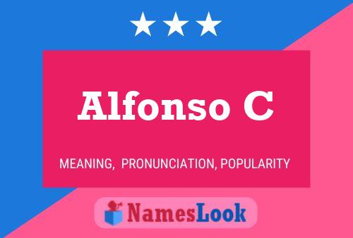 Poster del nome Alfonso C