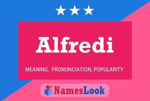 Poster del nome Alfredi